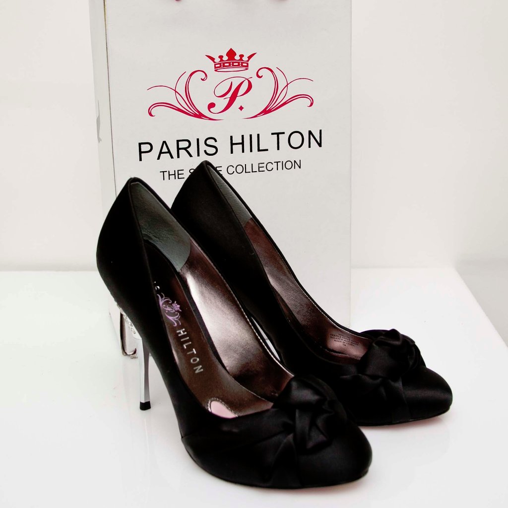 Paris Hilton Rhinestone Heels
